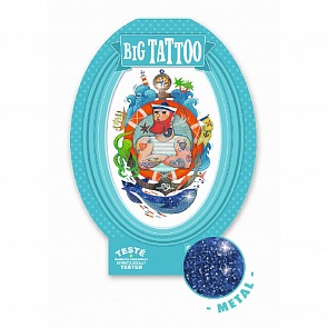 Тату с металлическим эффектом – Моряк (Djeco, 09607)